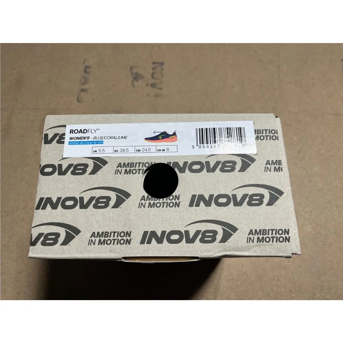 inov-8 shoes - Blue/Coral/Lime (UPC: 5054167764010) 0