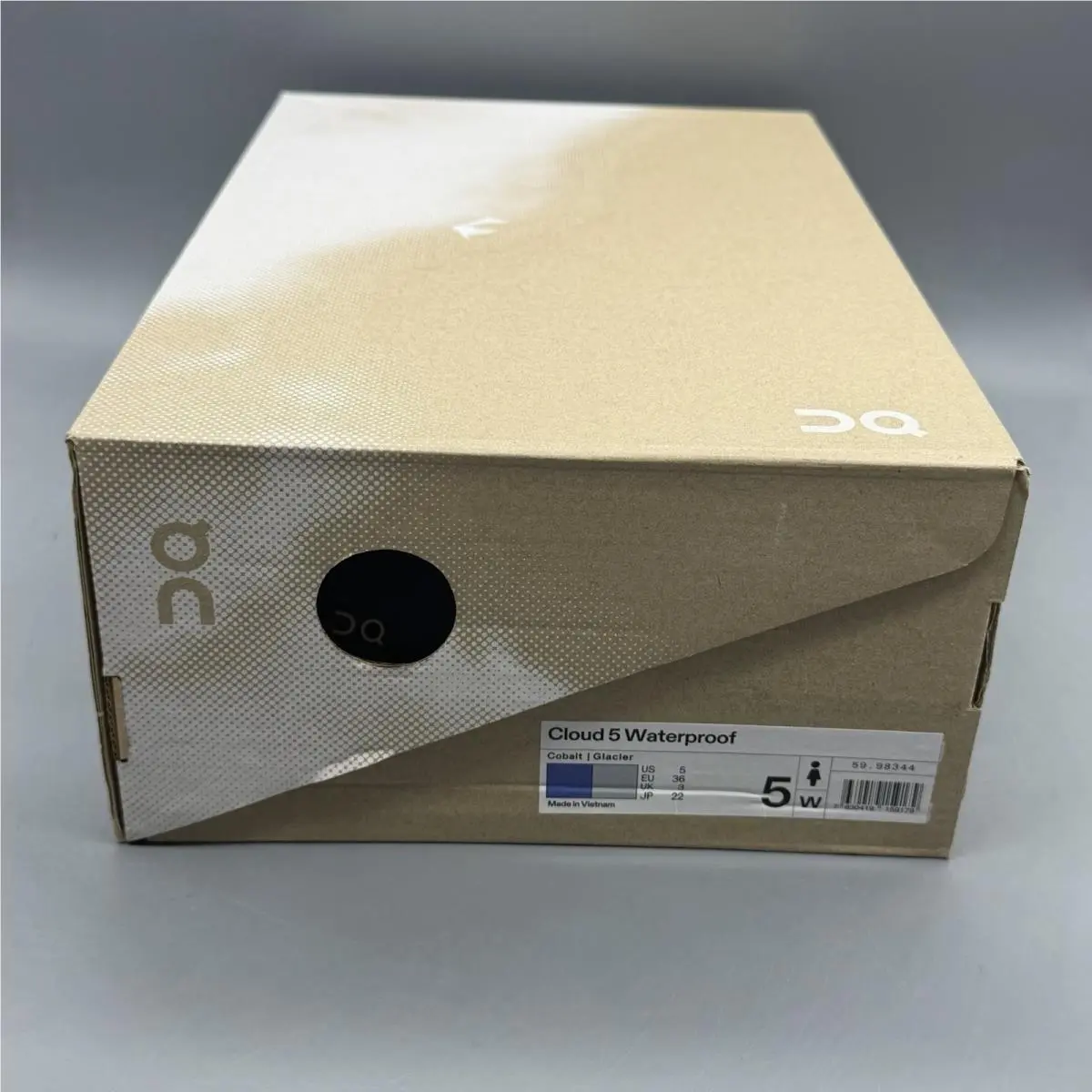On-Running shoes - On Cloud 5 Waterproof - Cloud Waterproof - 5998344 - Cobalt/Glacier (UPC: 7630419159179) 15