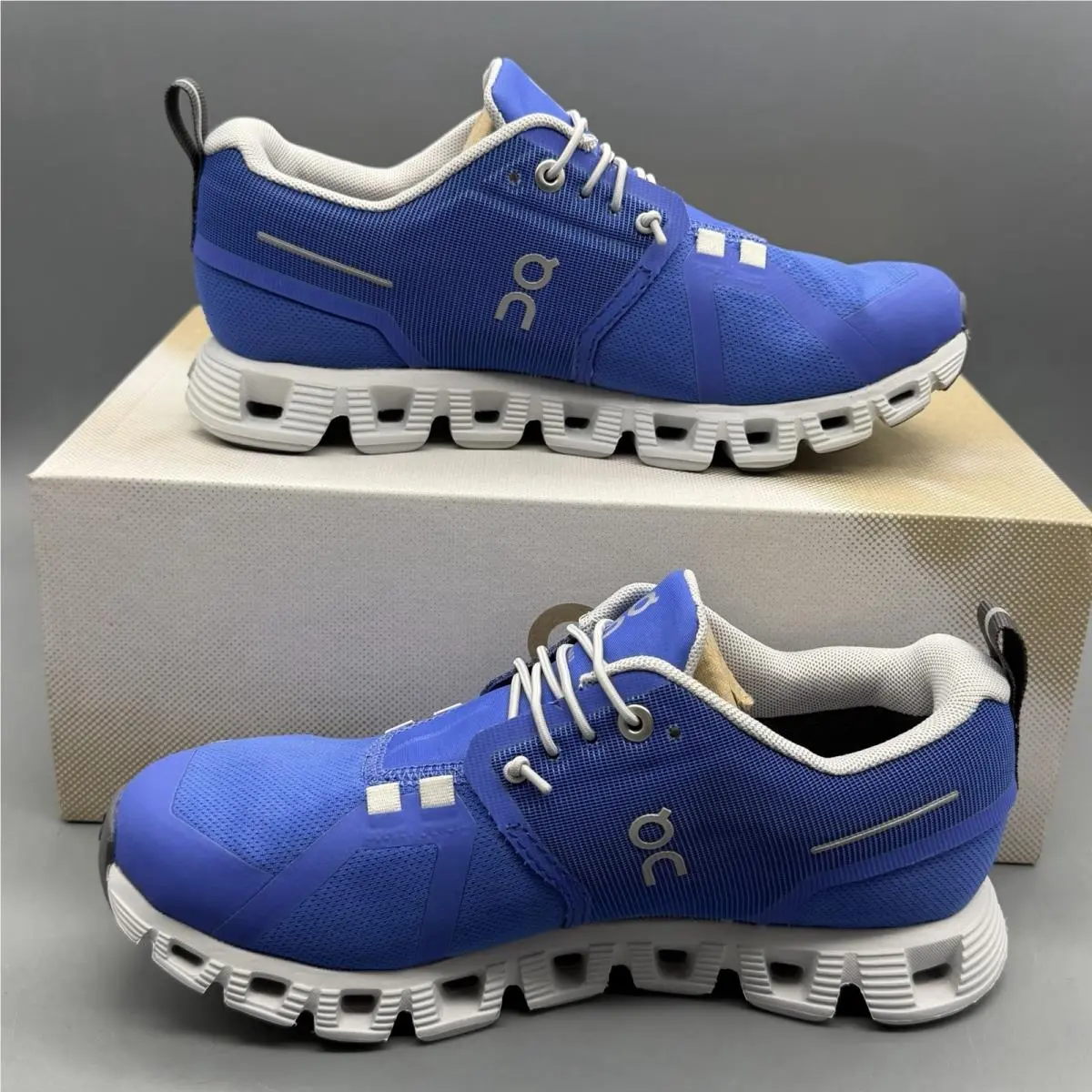 On-Running shoes - On Cloud 5 Waterproof - Cloud Waterproof - 5998344 - Cobalt/Glacier (UPC: 7630419159179) 1