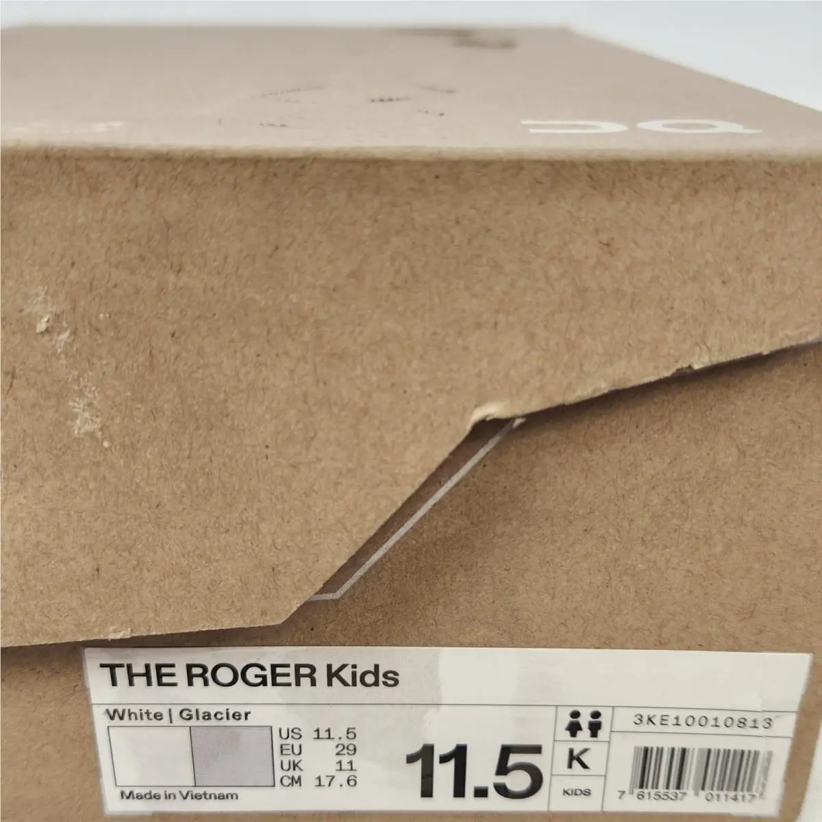 On-Running shoes - The Roger Kids - The Roger Kids - White 5
