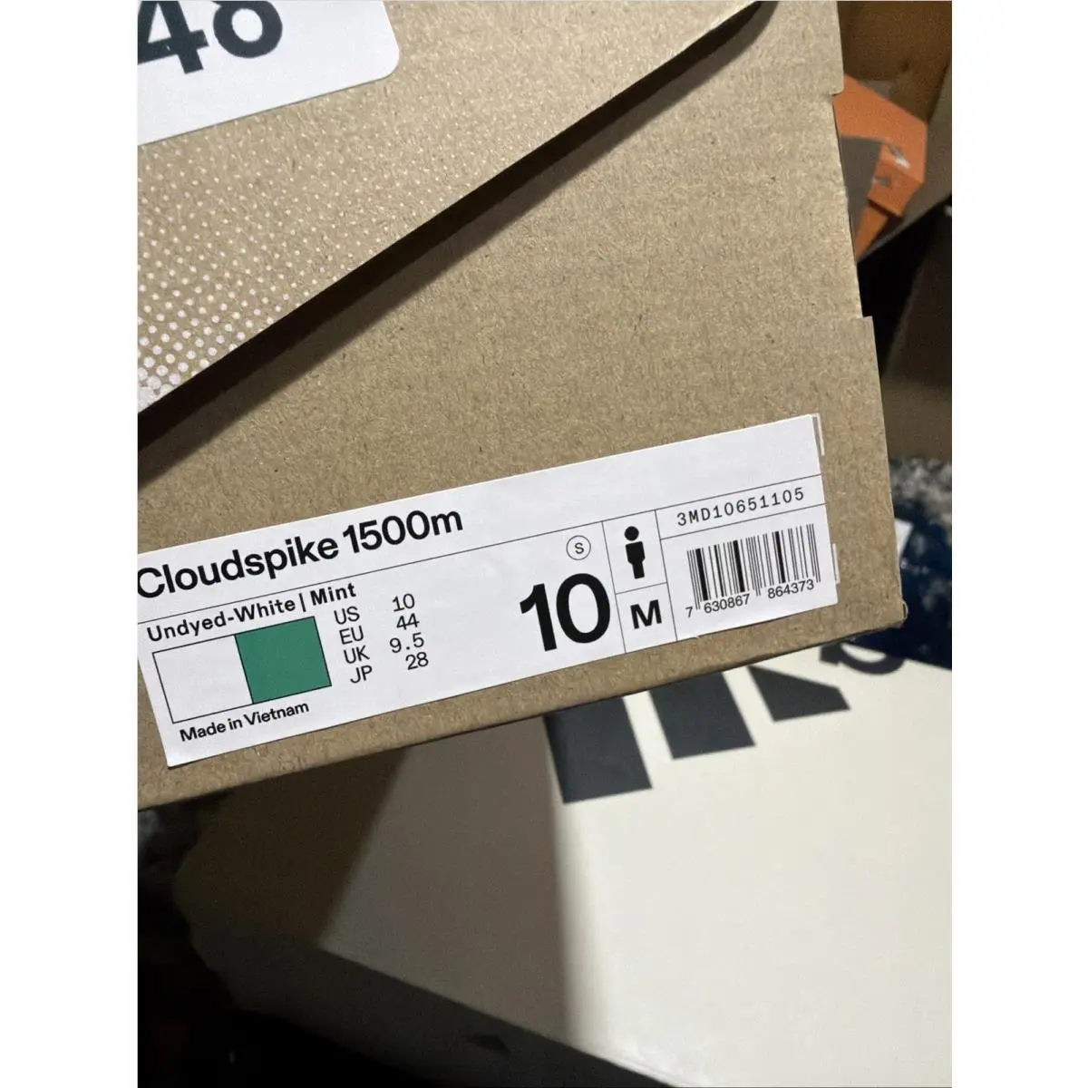 On-Running shoes - On Cloudspike 1500m - Cloudspike - ?3MD10671105 - White 5