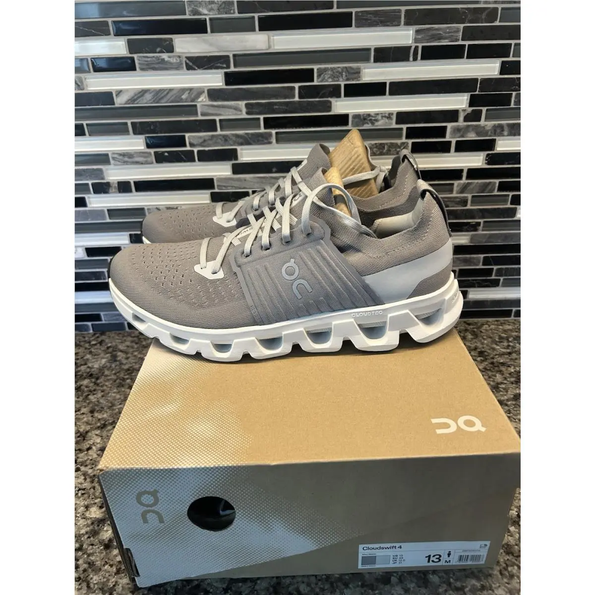 On-Running shoes - ON Running Cloudswift 4 - Cloudswift - 3MF10131014 - Gray 1