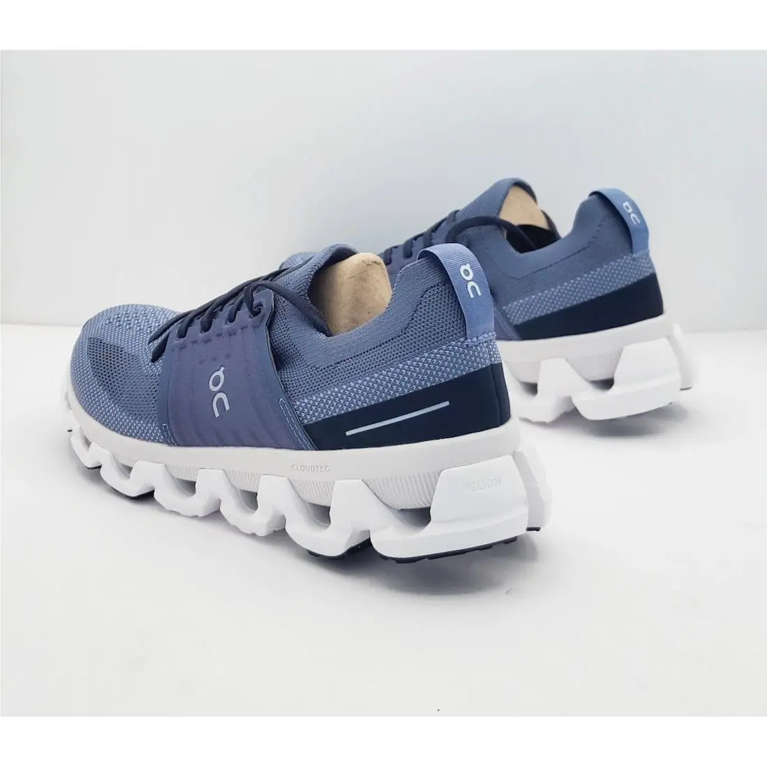 On-Running shoes - On Running Cloudswift 3 - Cloudswift - Metal Blue White 2