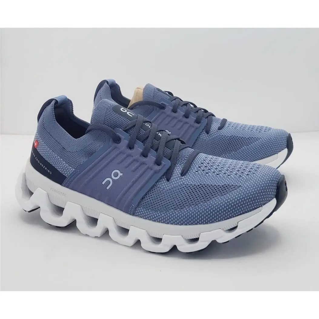 On-Running shoes - On Running Cloudswift 3 - Cloudswift - Metal Blue White 7
