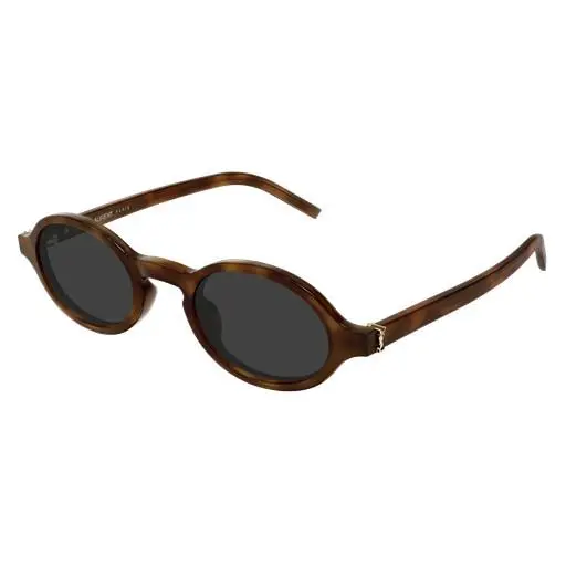 Saint Laurent SL M 161-003 Havana / Grey 003 Size 48 Sunglasses by Yves Saint Laurent
