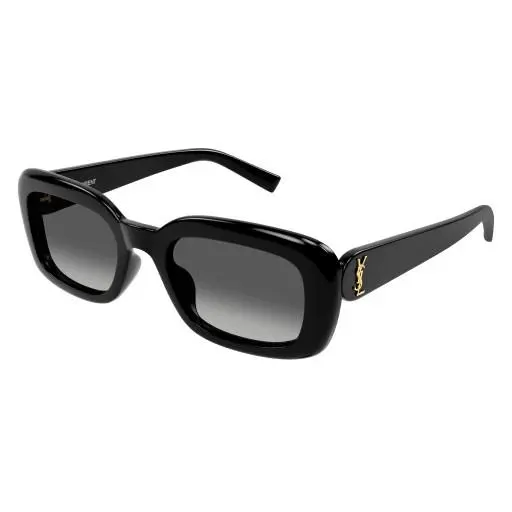 Saint Laurent SL M 130-002 Black / Grey 002 Size 53 Sunglasses by Yves Saint Laurent