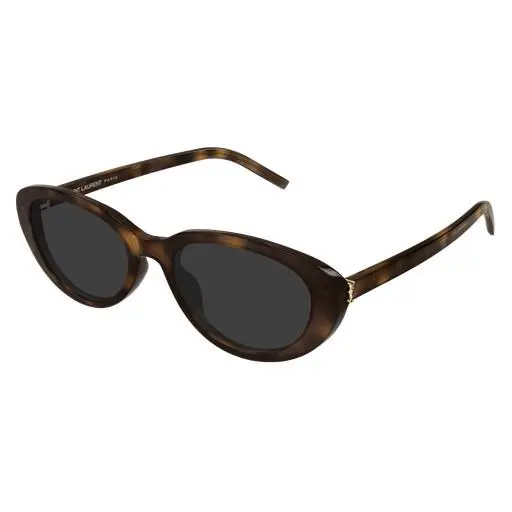 Saint Laurent SL M 154-003 Havana / Grey 003 Size 55 Sunglasses by Yves Saint Laurent