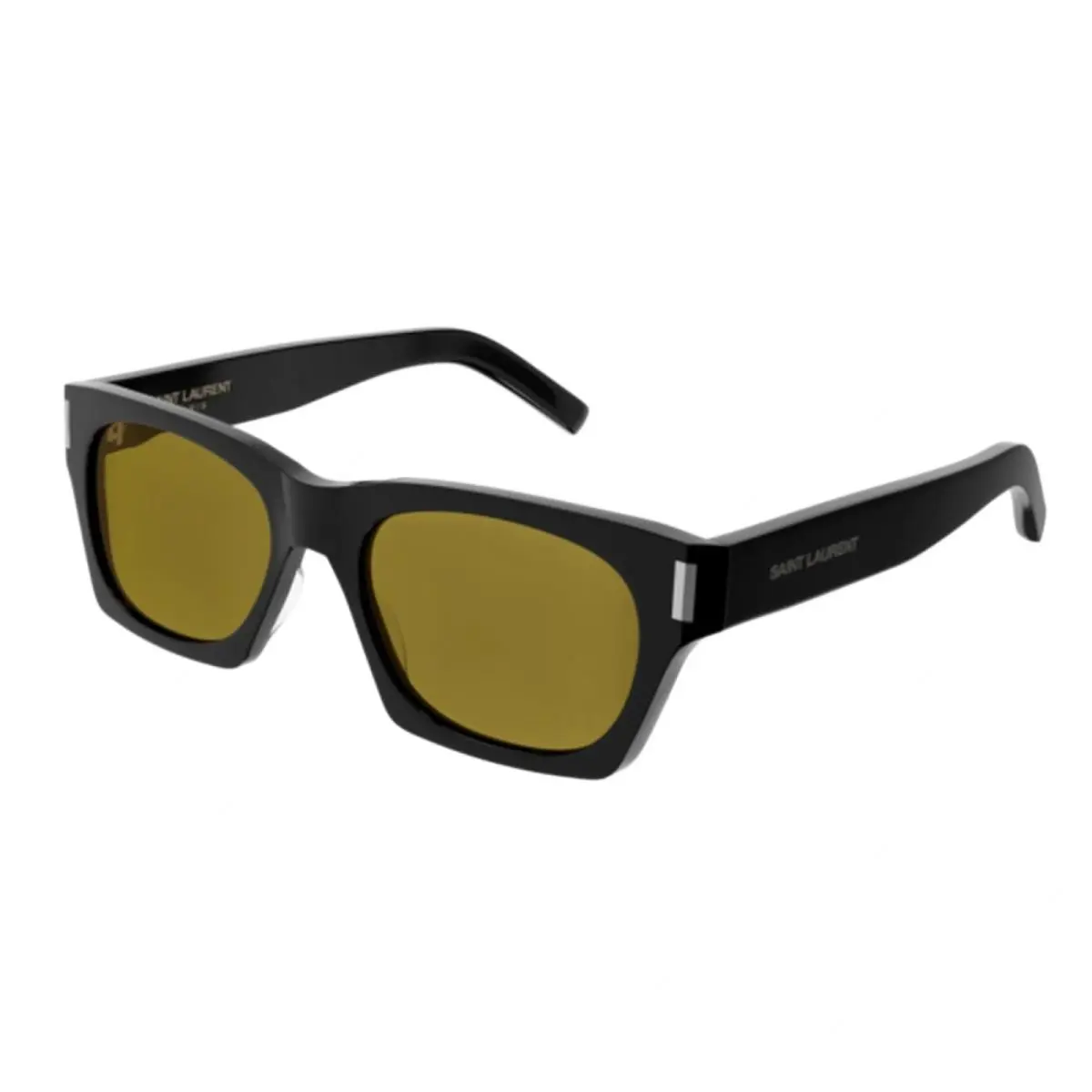 Saint Laurent Unisex Square Sunglasses SL402 Black by Yves Saint Laurent