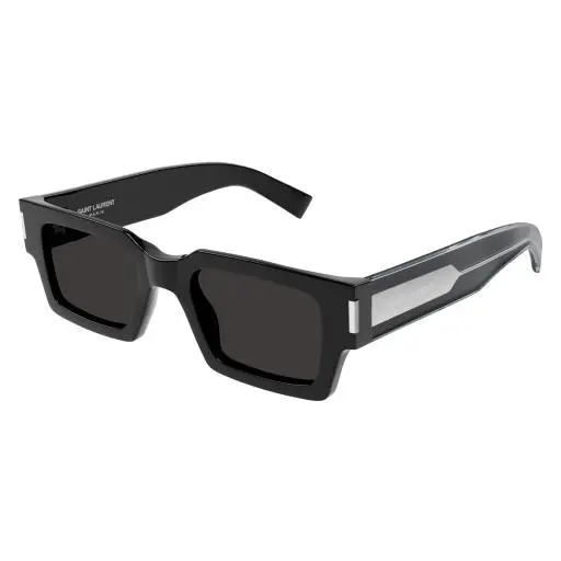 Saint Laurent SL 572-001 Black / Grey Crystal 001 Size 50 Sunglasses by Yves Saint Laurent