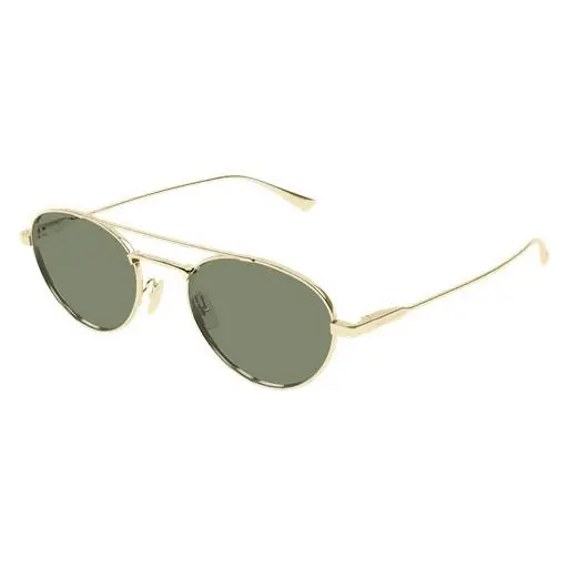 Saint Laurent SL 97-004 Gold / Green 004 Size 51 Sunglasses by Yves Saint Laurent
