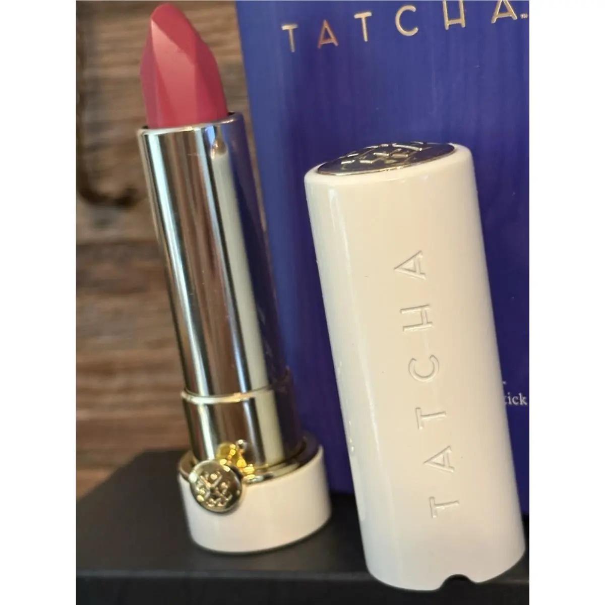 Sunrise A Plum Blossom 23k Gold Illuminated Lipstick Limited Edition by Tatcha