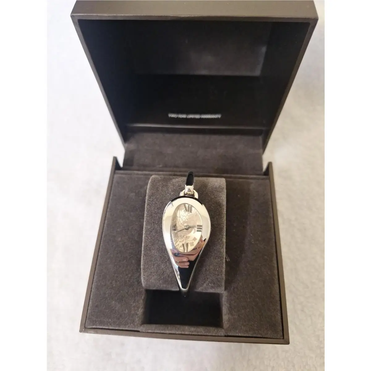 Horsebit 103 Serie Stainless Steel Watch YA103522 by Gucci
