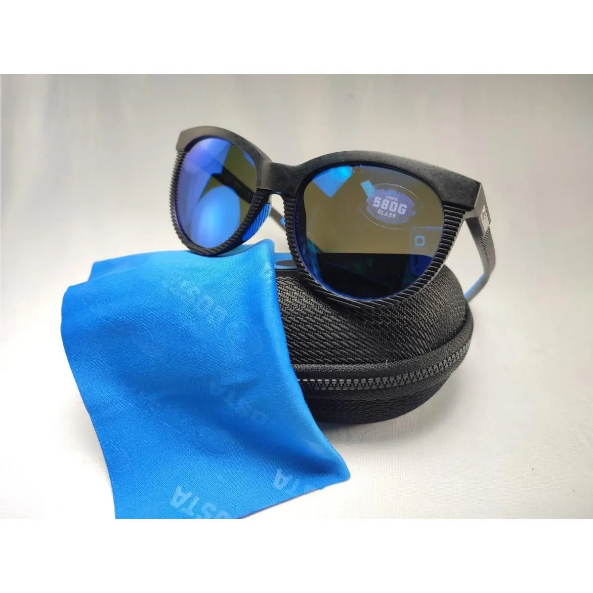 Victoria Glass 580G Polarized Blue Mirror 56-19-135 by Costa Del Mar