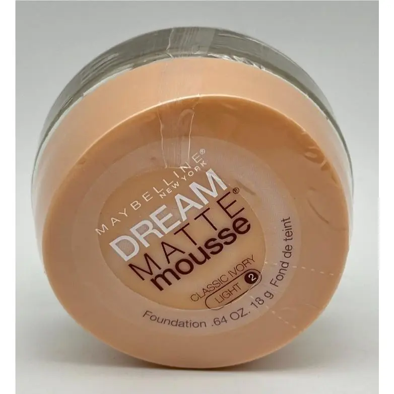 Maybelline Dream Matte Mousse Foundation Makeup Full Size