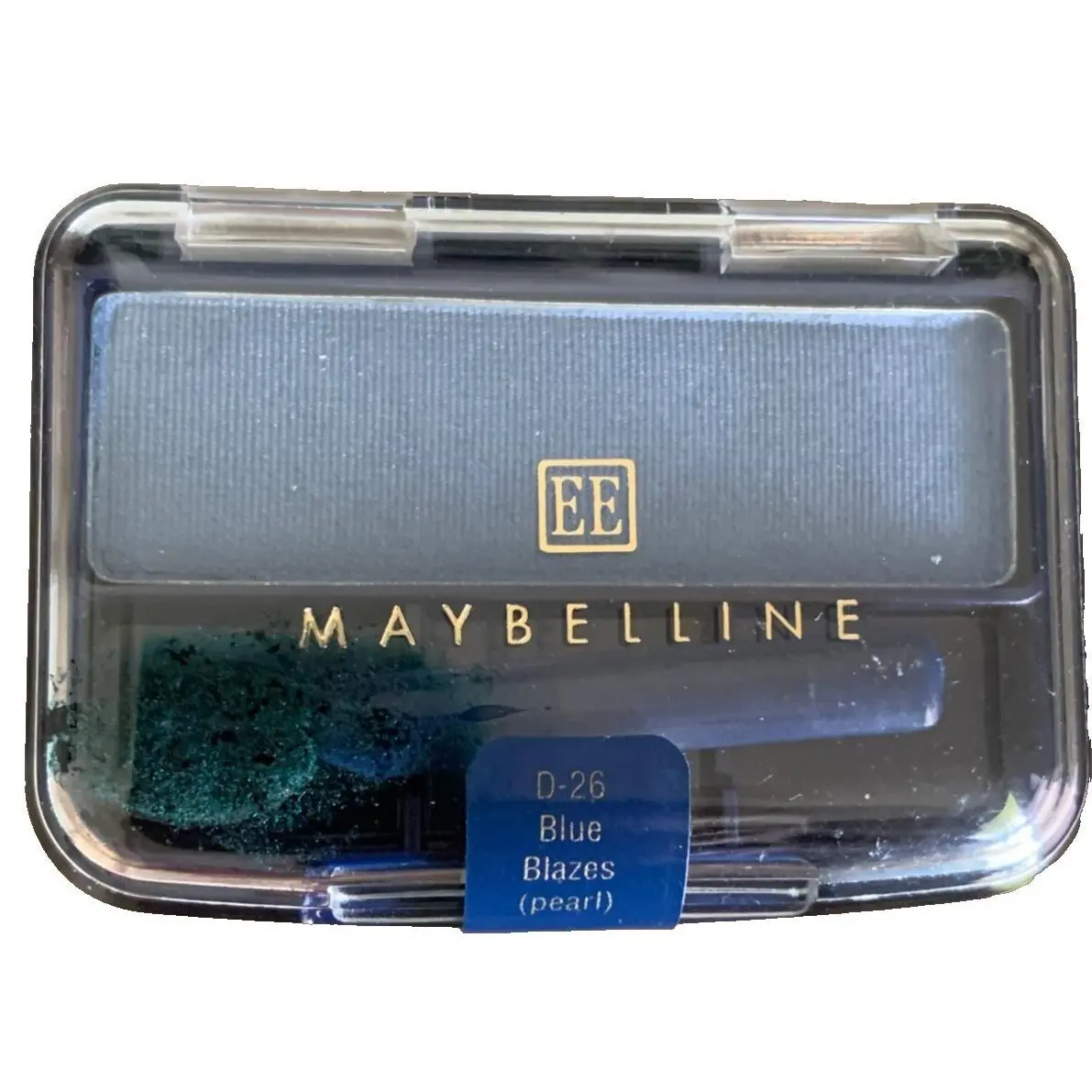 Maybelline Expert Eyes Eyeshadow Blue Blazes D-26 Pearl