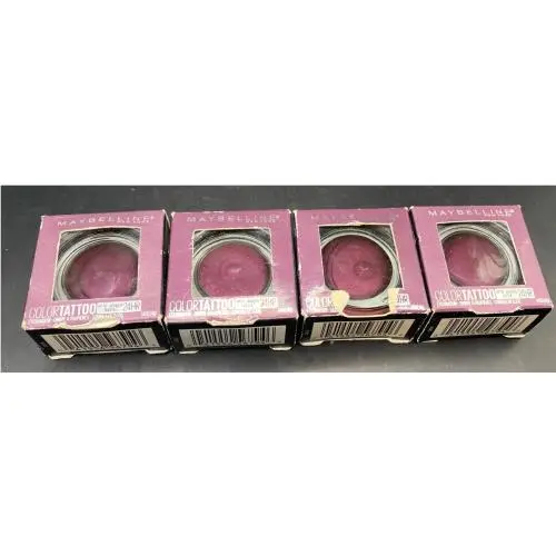 4 Maybelline Color Tattoo 24HR Waterproof Eyeshadow Cream Knockout