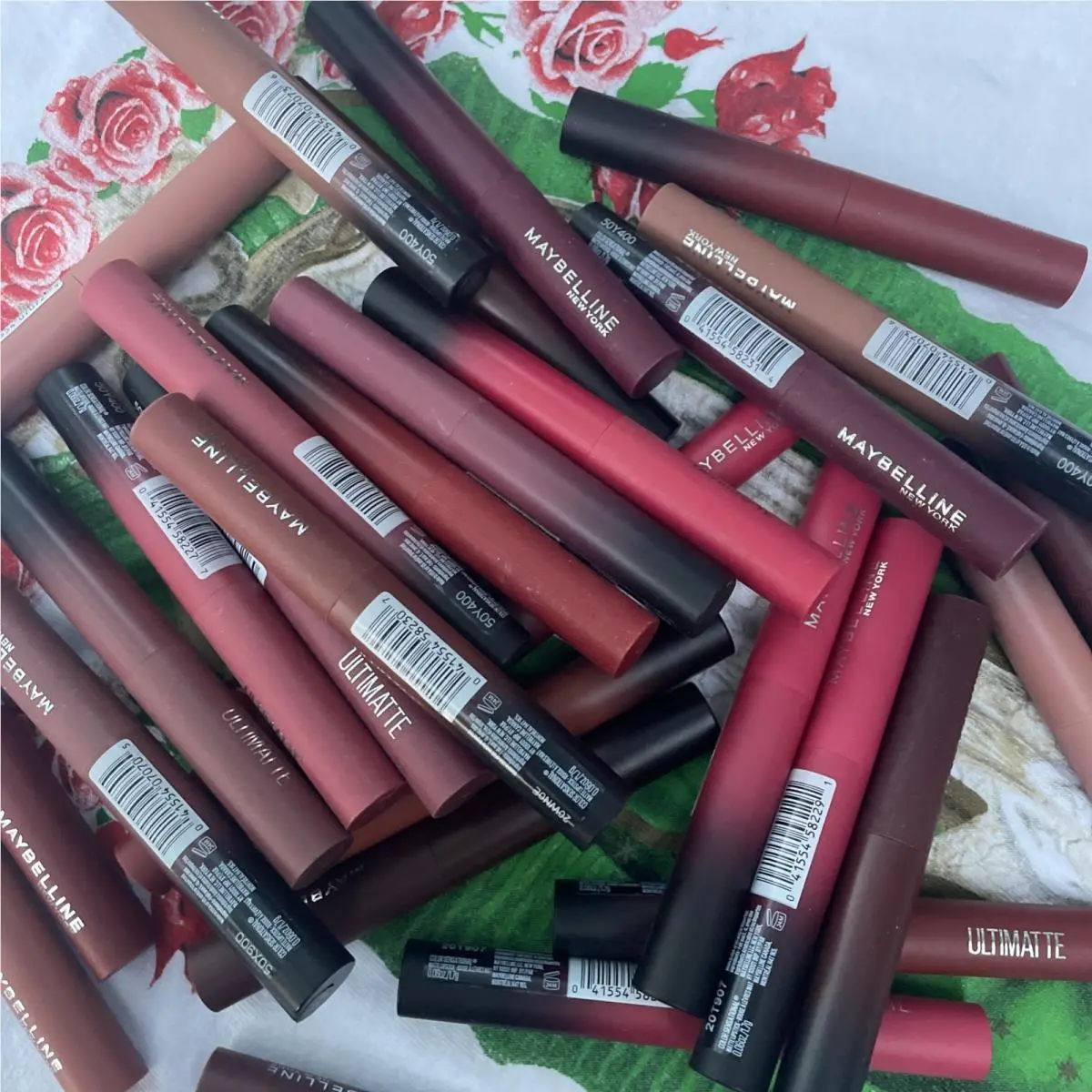 Lot 50 Maybelline Color Sensational Ultimatte Slim Matte Lipsticks Htf Shadesnew