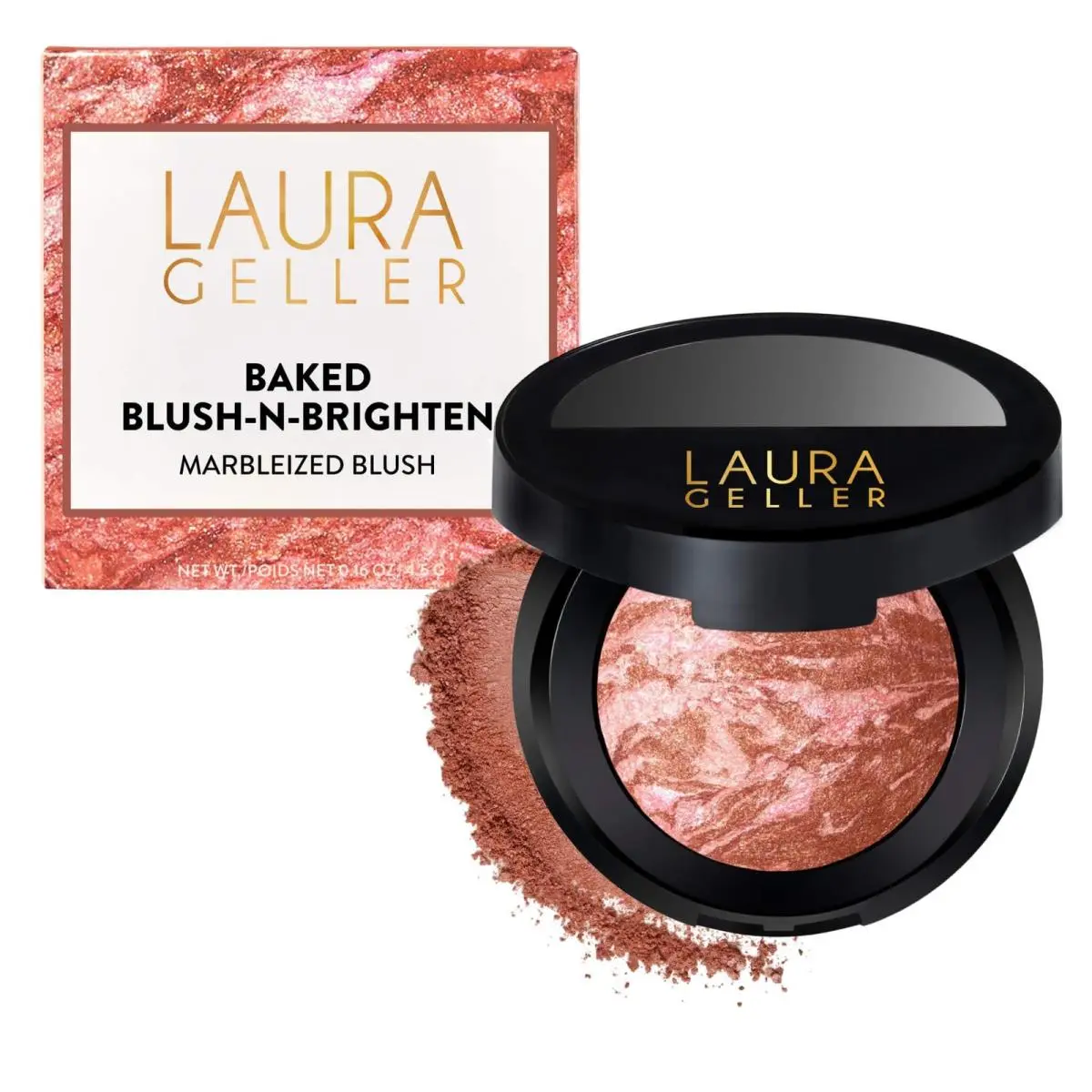 Baked Blush-n-brighten Powder 1.6 Ounce Pack of 1 06 Sunswept by Laura Geller