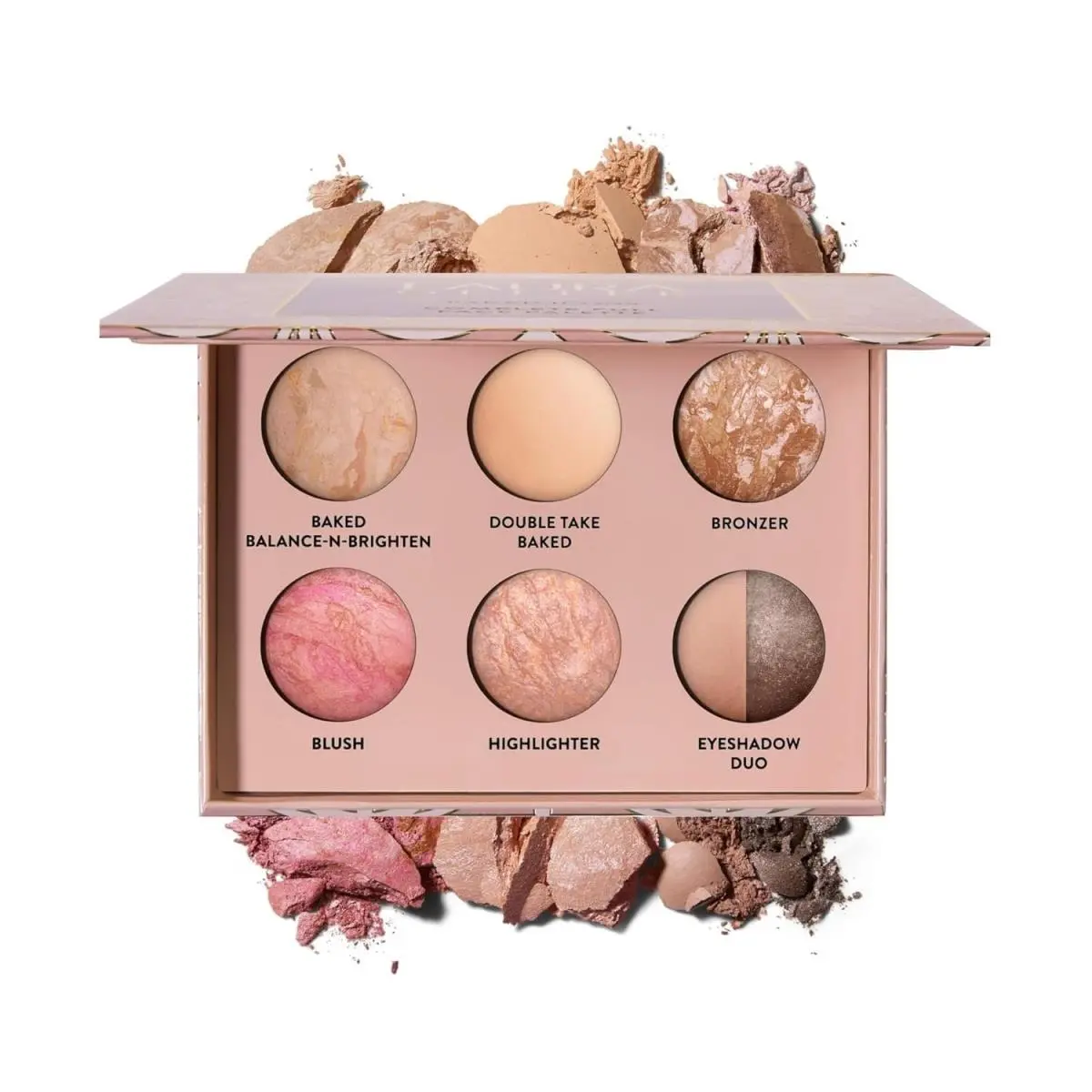 Baked Icons Full Face Palette with 1 Count Pack of 1 02 Fair by Laura Geller