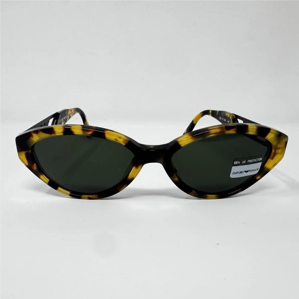 530-S 053 Vintage Tortoise Sunglasses 52-14-140 Old Stock by Emporio Armani