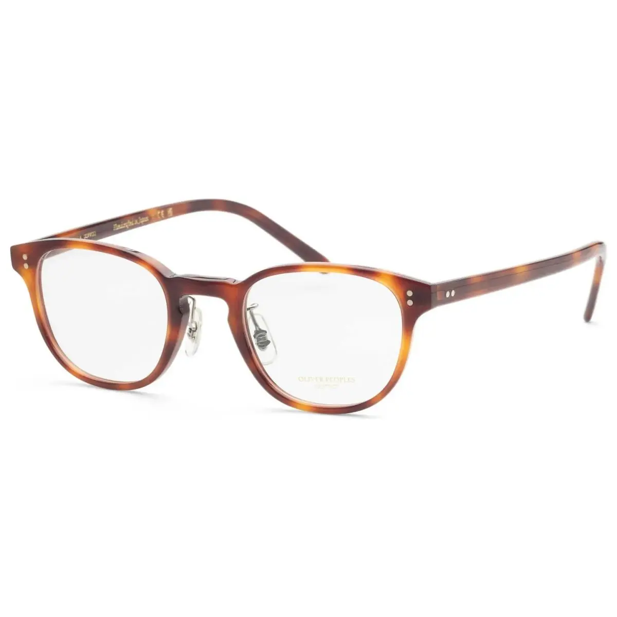 OV5219FM 1007 Fairmont-f Eyeglasses Dark Mahogany Frame Demo 45mm by Oliver Peoples