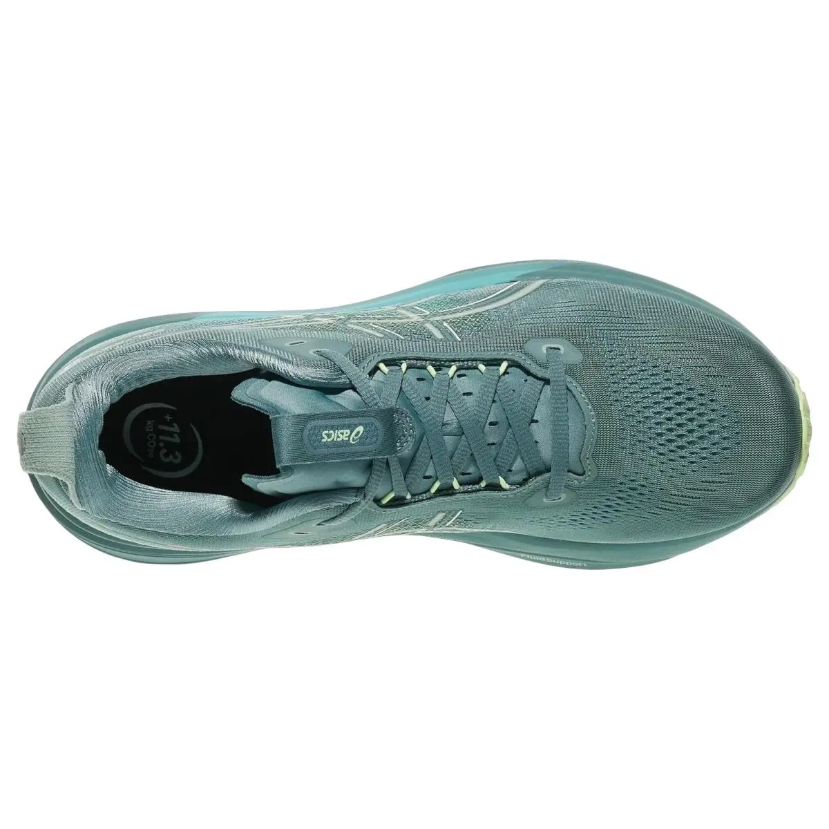 Asics shoes - Gel Kayano 33 - Gel Kayano - 1011C167403 - Foggy Teal/Yellow 8