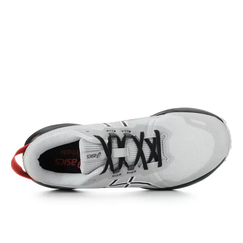 Asics shoes - gry/blk/red 1