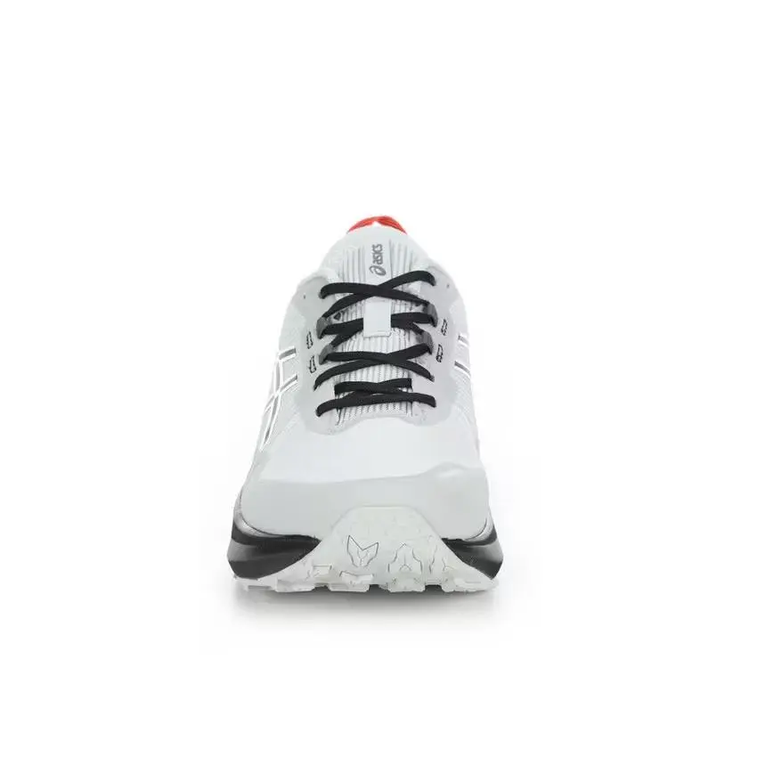 Asics shoes - gry/blk/red 10
