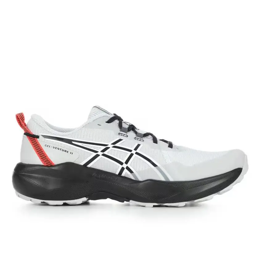 Asics shoes - gry/blk/red 6