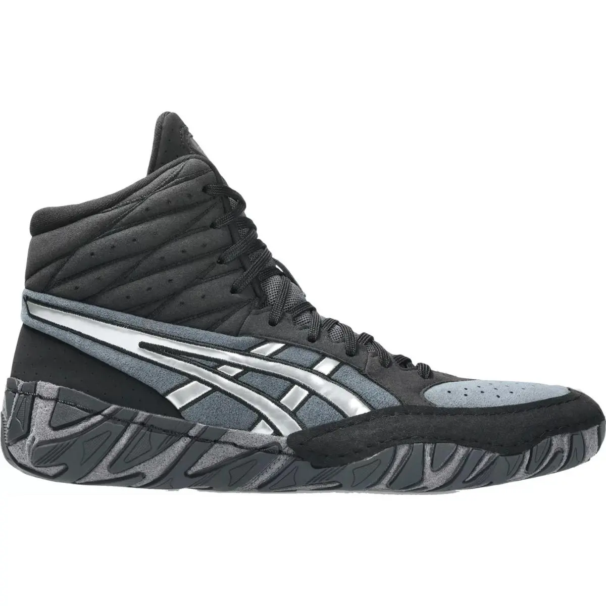 Asics shoes - ASICS Aggressor 6 - Aggressor - Black/Silver 6