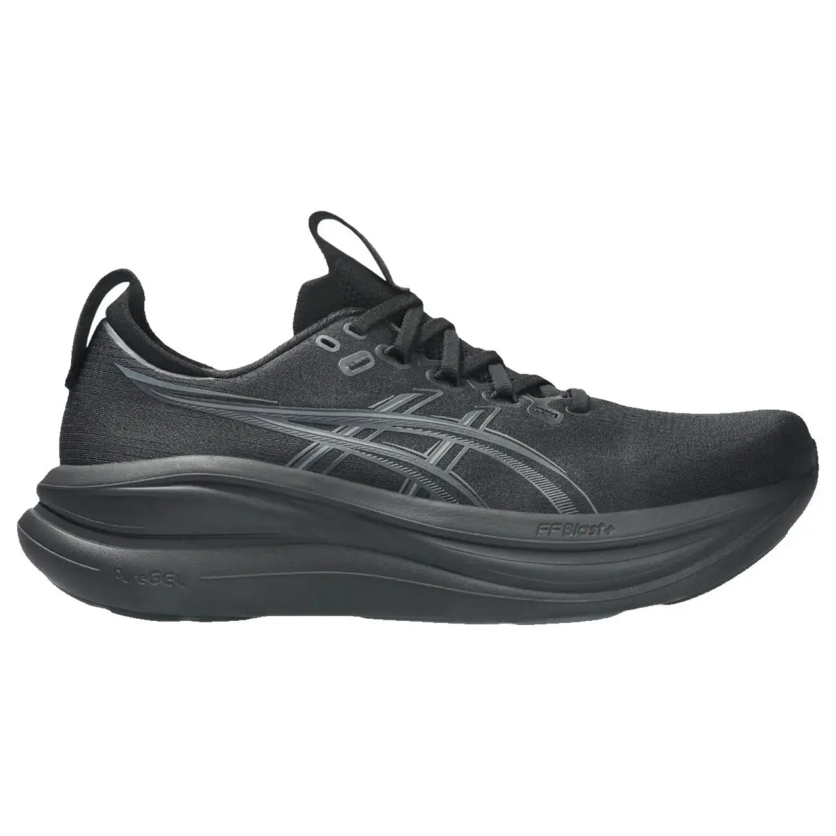 Asics shoes - Gel Nimbus 28 - Gel Nimbus - 1011C127001 - Black/Graphite Grey 7