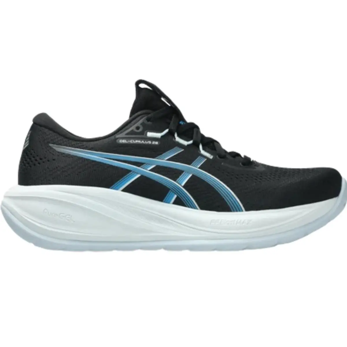 Asics shoes - Asics GEL-Cumulus 28 - Black/Aegean Blue 4
