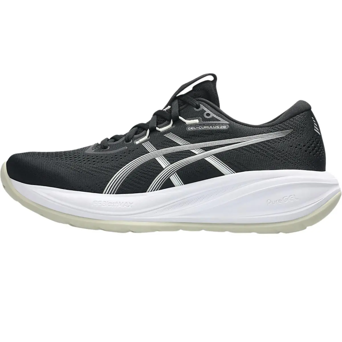 Asics shoes - Asics GEL-Cumulus 28 - Black/Aegean Blue 45