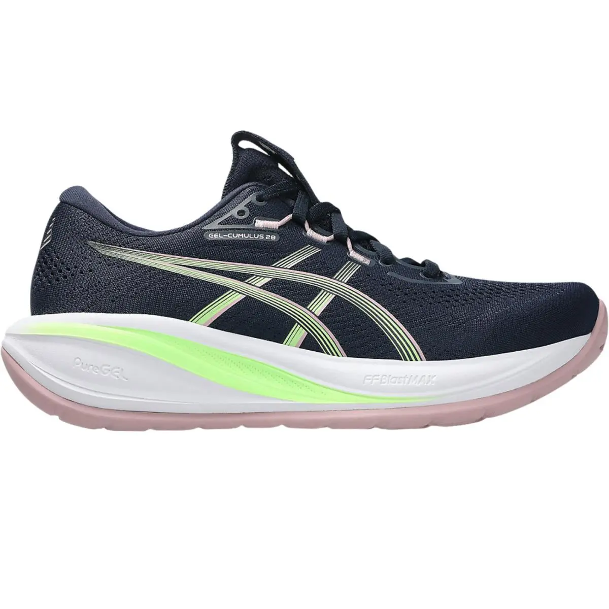 Asics shoes - Asics GEL-Cumulus 28 - Black/Aegean Blue 19