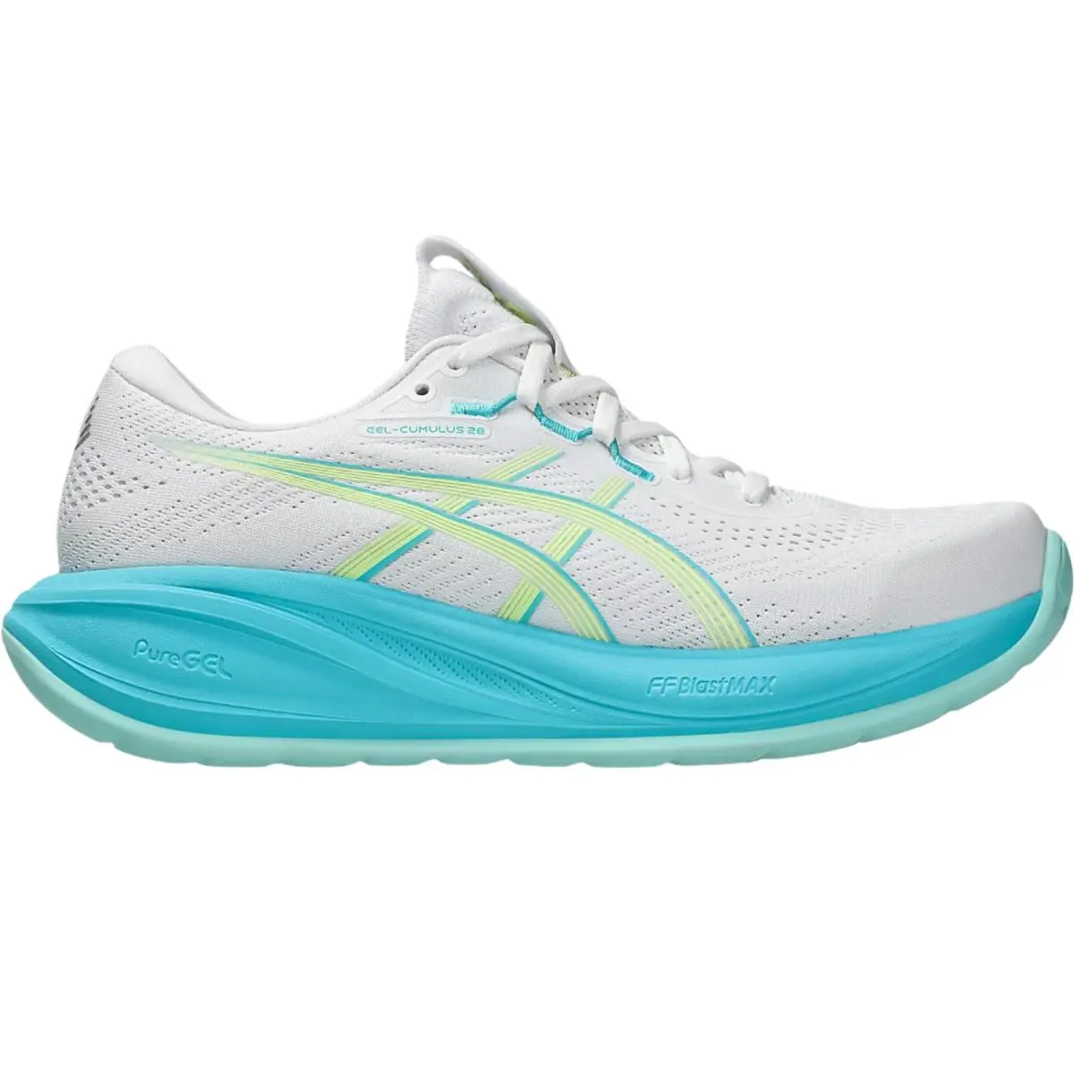 Asics shoes - Asics GEL-Cumulus 28 - Black/Aegean Blue 39
