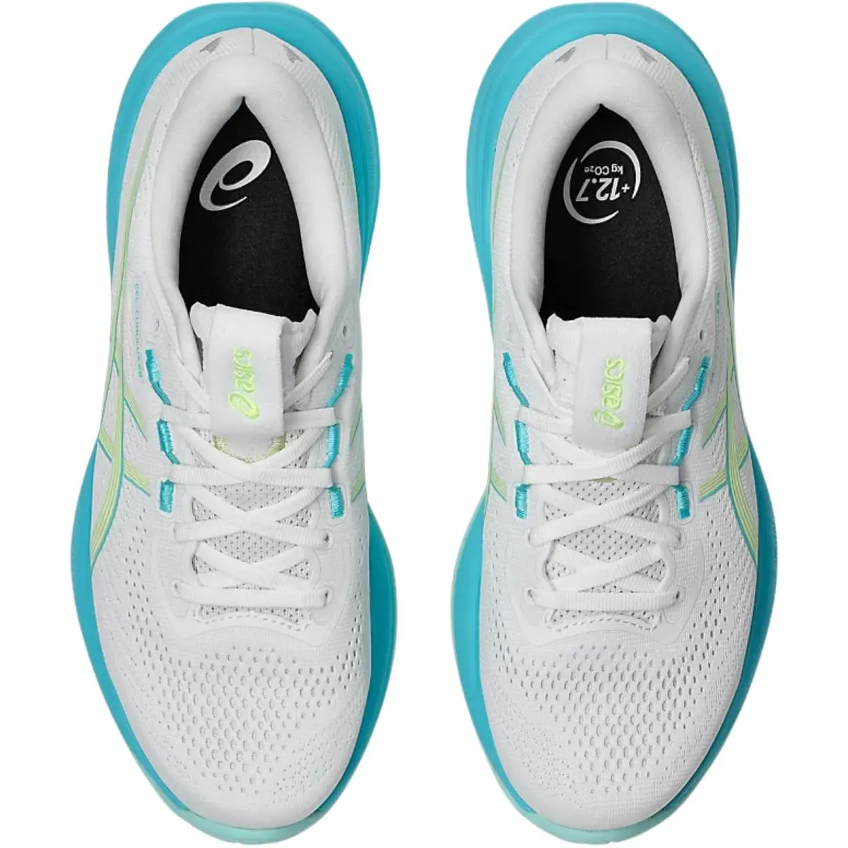 Asics shoes - Asics GEL-Cumulus 28 - Black/Aegean Blue 42