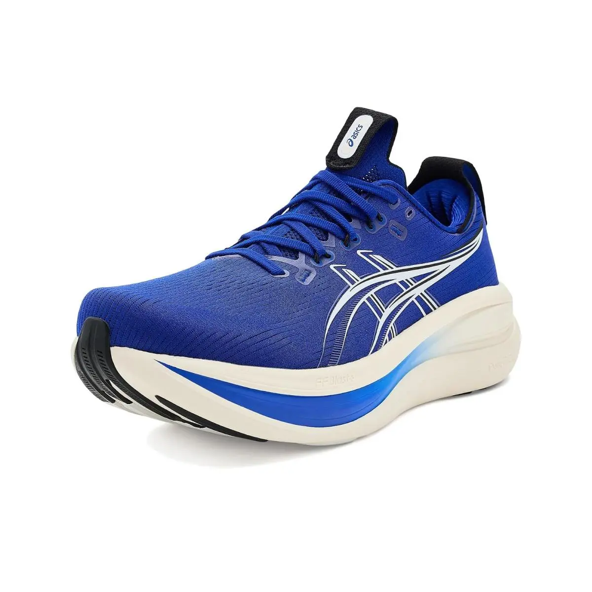 Asics shoes - Black/Cobalt Burst 32