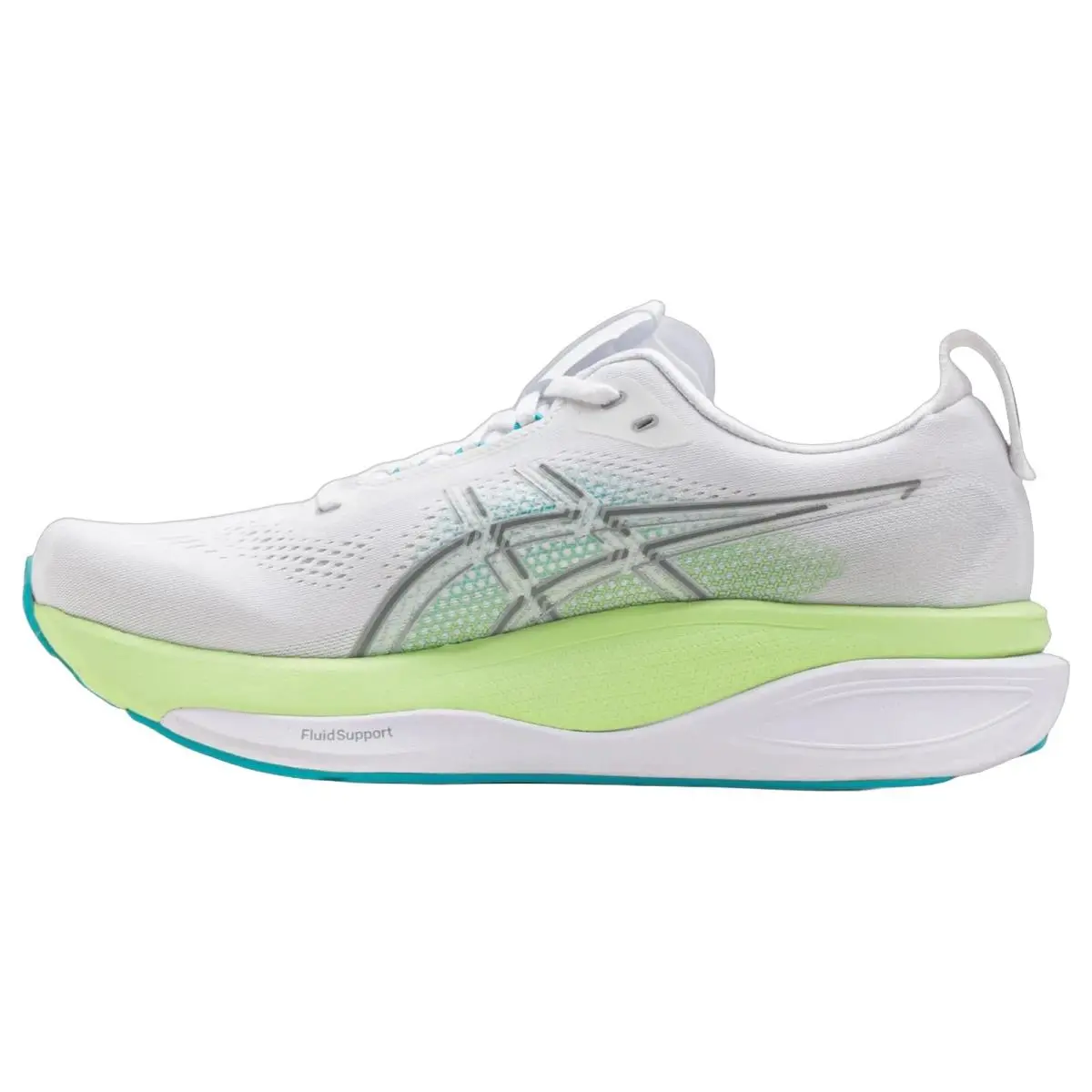 Asics shoes - ASICS Gel Kayano 33 Wide - 1011C167100 - White/Energy Aqua 0