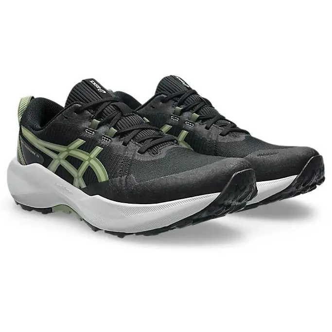 Asics shoes - Black/Khaki Green 2