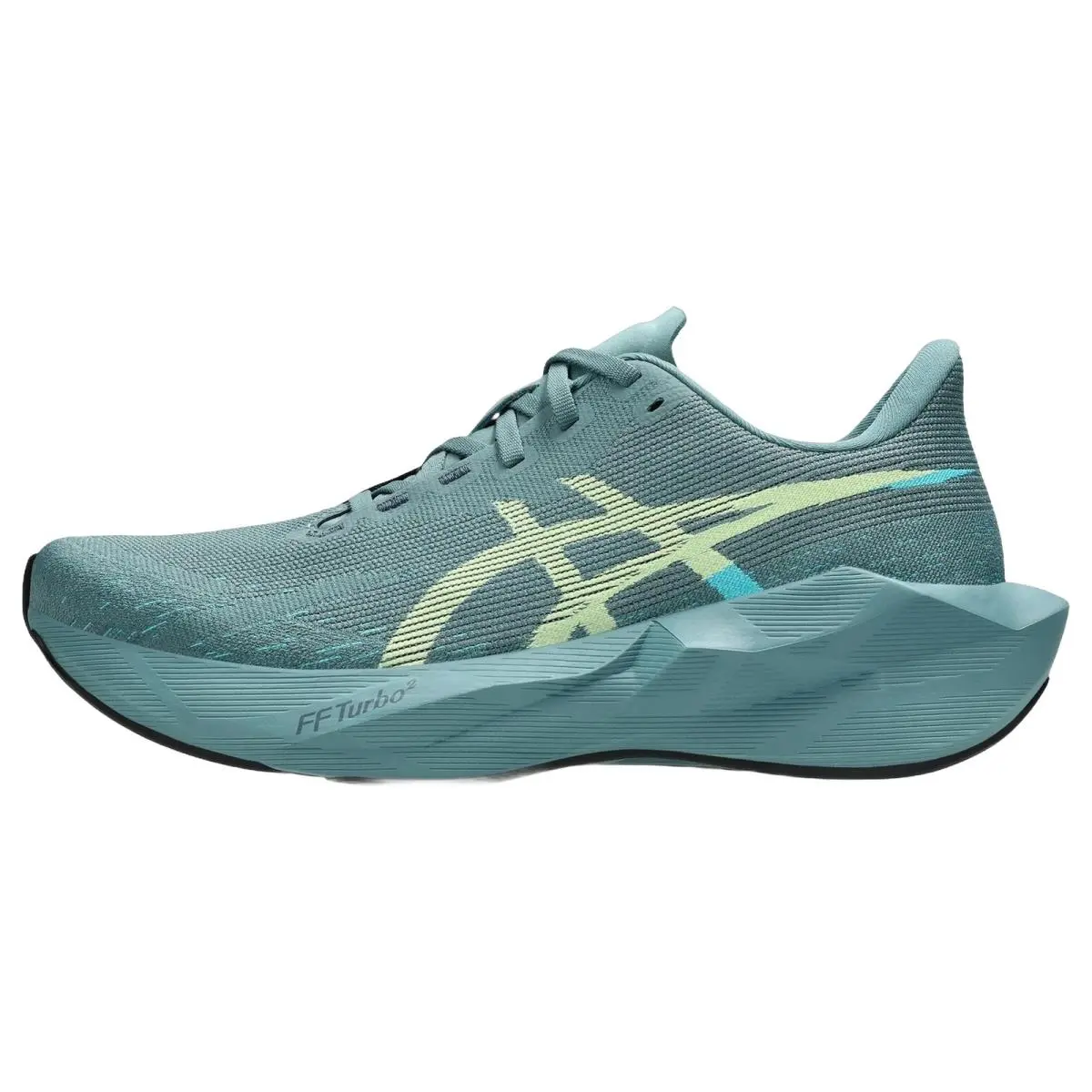 Asics shoes - Novablast 6 - Novablast - 1011C243401 - Foggy Teal/Ill Yellow 15