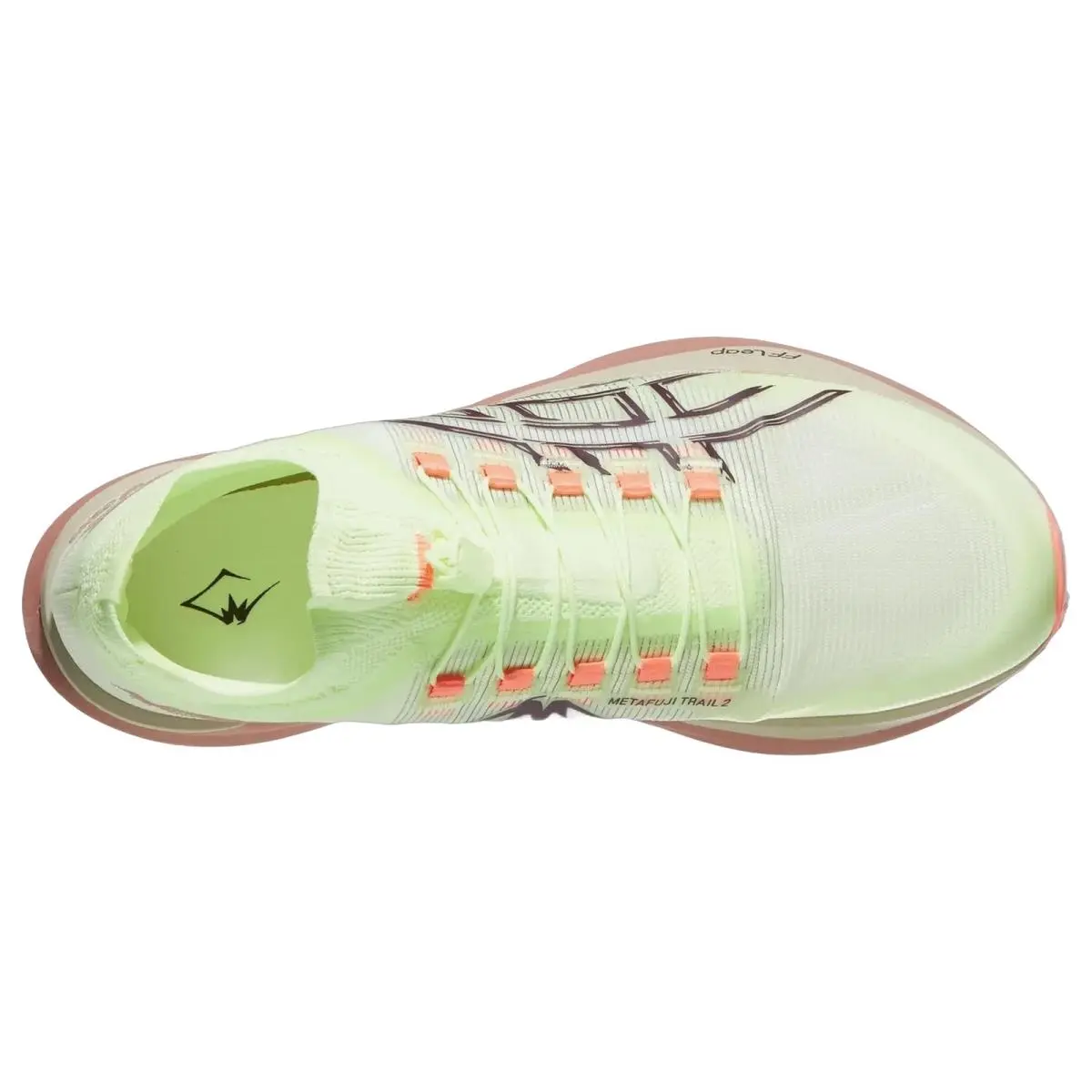 Asics shoes - Metafuji Trail 2 - Metafuji Trail - 1013A178750 - Yellow/Aubergine 8