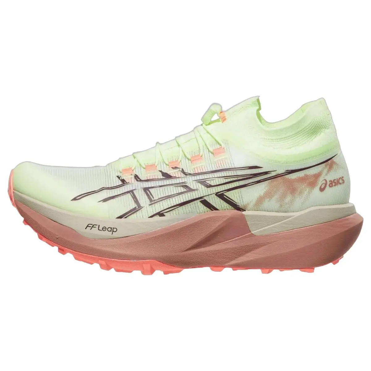 Asics shoes - Metafuji Trail 2 - Metafuji Trail - 1013A178750 - Yellow/Aubergine 5