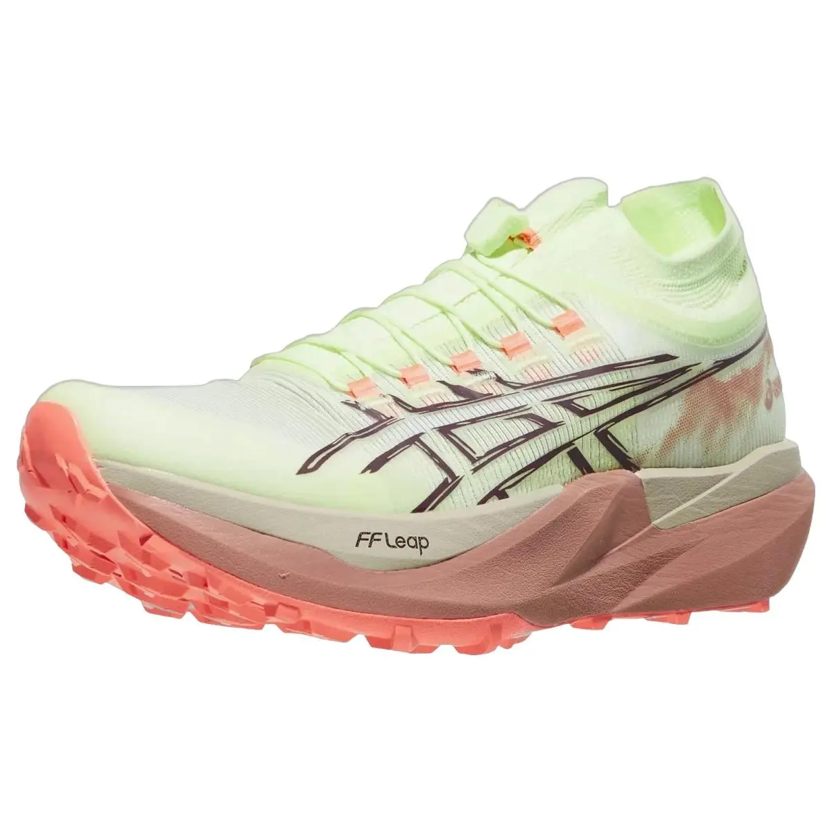 Asics shoes - Metafuji Trail 2 - Metafuji Trail - 1013A178750 - Yellow/Aubergine 6