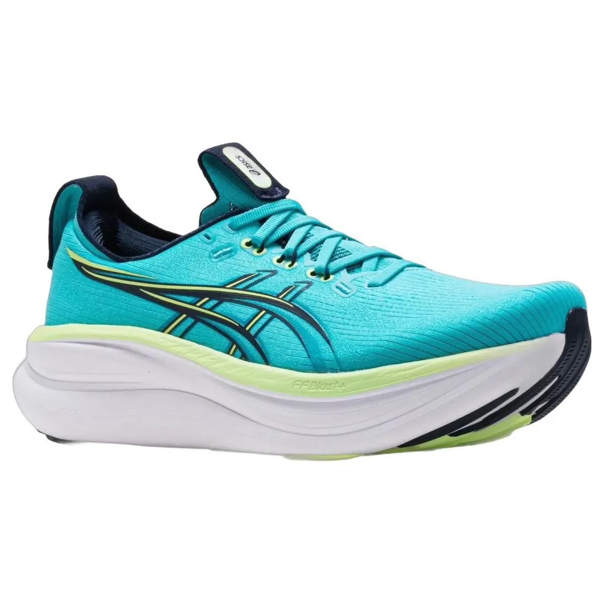 Asics shoes - Gel Nimbus 28 - Gel Nimbus - 1011C127403 - Energy Aqua/Midnight 10