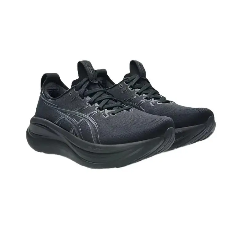 Asics shoes - Asics Gel Nimbus 28 - Gel Nimbus - 1012B899-001 - Black/Graphite grey 11