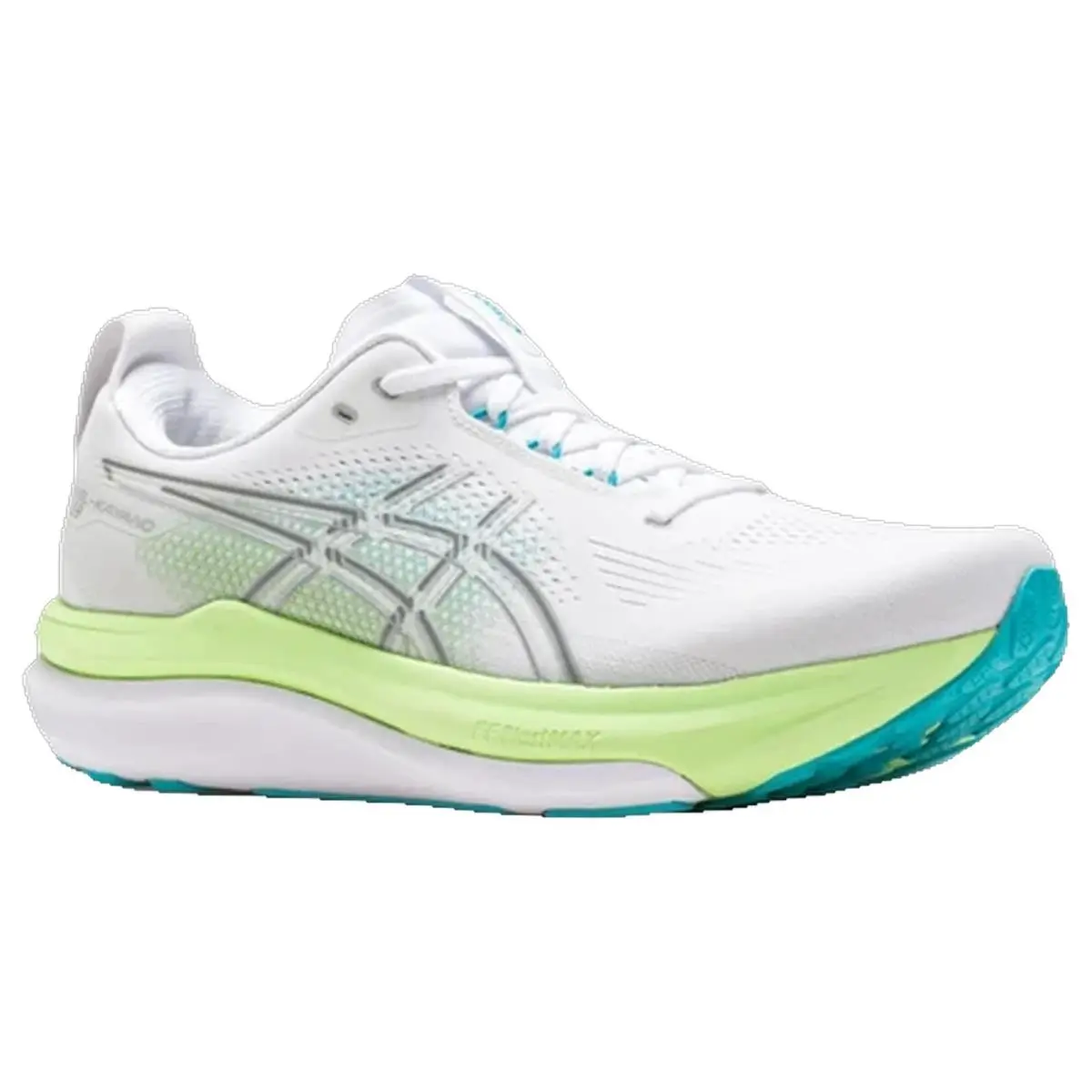 Asics shoes - Gel Kayano 33 - Gel Kayano - 1011C167100 - White/Energy Aqua 10
