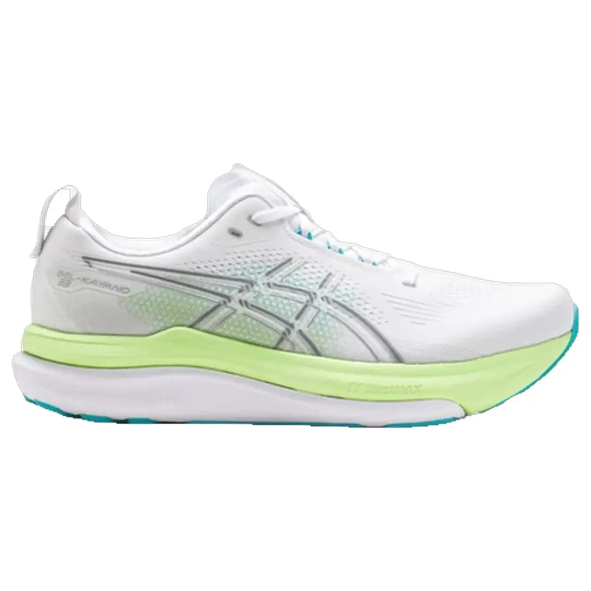 Asics shoes - Gel Kayano 33 - Gel Kayano - 1011C167100 - White/Energy Aqua 6