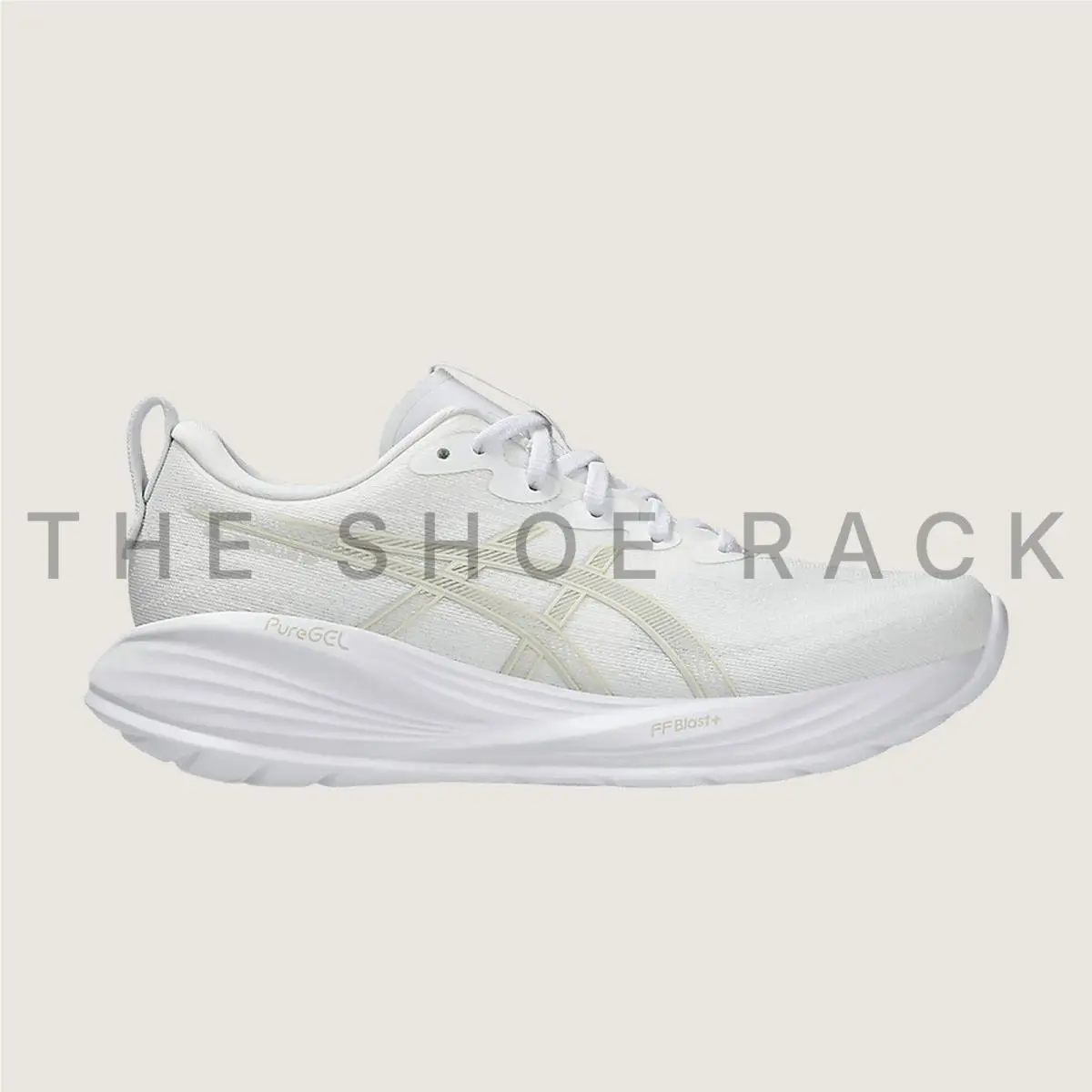 Asics Gel-cumulus 27 Women`s Running Shoes White/lake Grey 1012B772-100