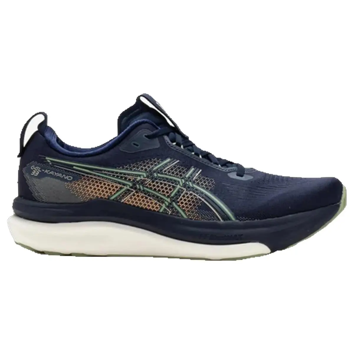 Asics shoes - Gel Kayano 33 - Gel Kayano - 1011C167402 - Midnight/Khaki Green 6