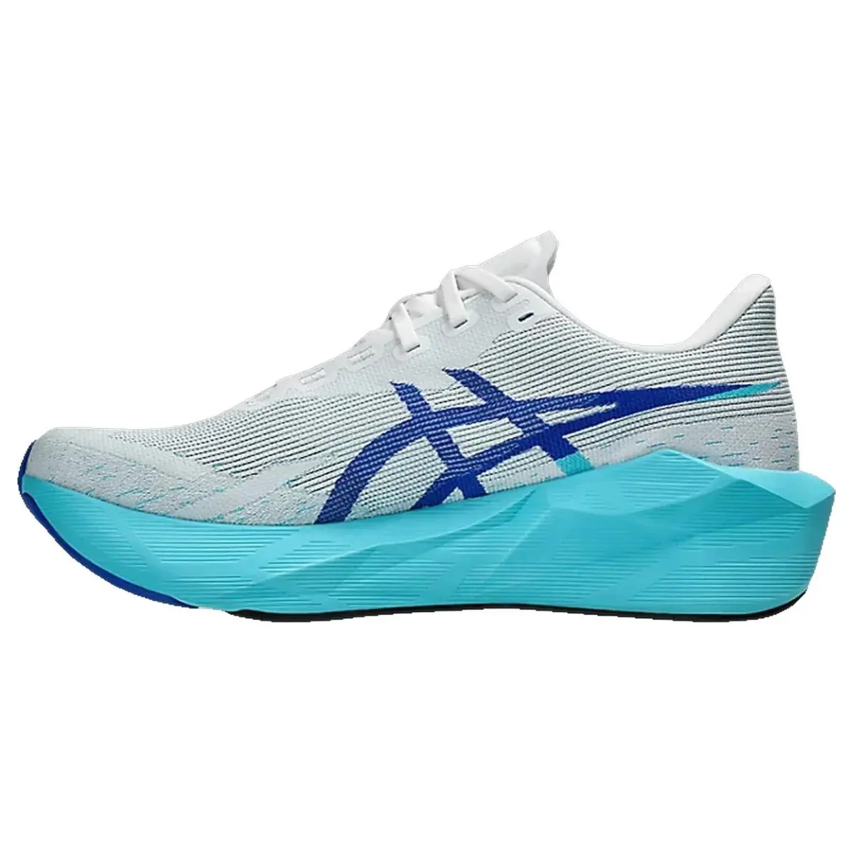 Asics shoes - Novablast 6 - Novablast - 1011C243101 - White/Energy Aqua 0